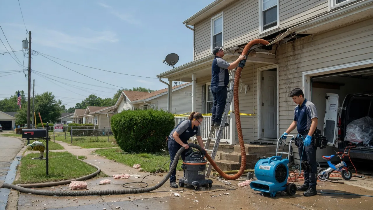 Water Damage Restoration in Husser, LA near me